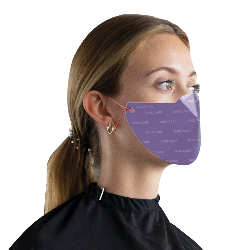 Einweg-Gesichtsmasken Hygienischer Mund- und Nasenschutz aus Papier (50 Stk.)
