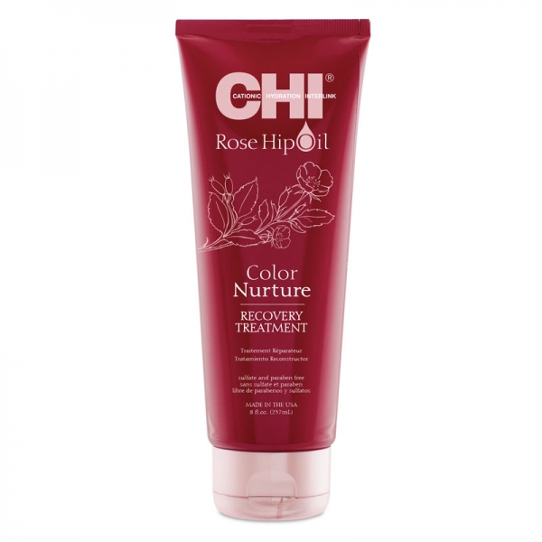 CHI Rose Hip Oil Color Nurture Recovery Treatment 237ml