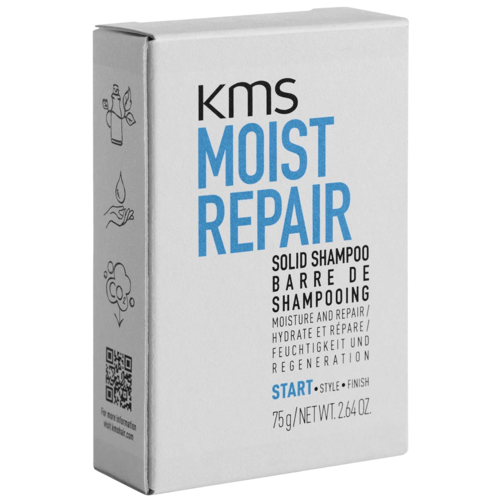 KMS MOISTREPAIR Solid Shampoo 75g mit KEEPER