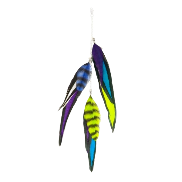 Fine Featherheads FEATHER CHARMS - Techno